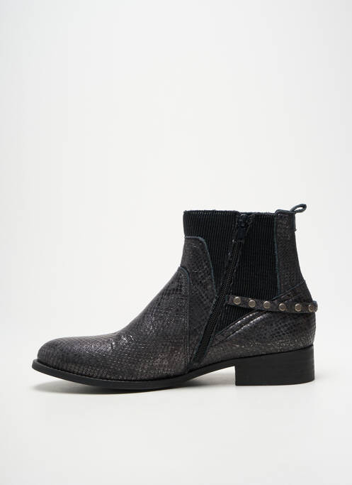 Bottines/boots talon bas talon plat jusqu'à 3cm argent REGARD femme