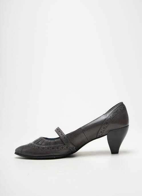 Escarpins bout pointu talon de 7 à 9cm gris BOCAGE femme