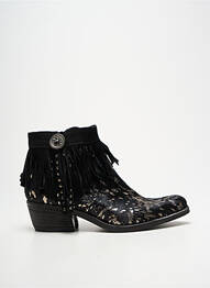 Bottines/boots bout pointu talon de 4 à 6cm noir KHRIO femme