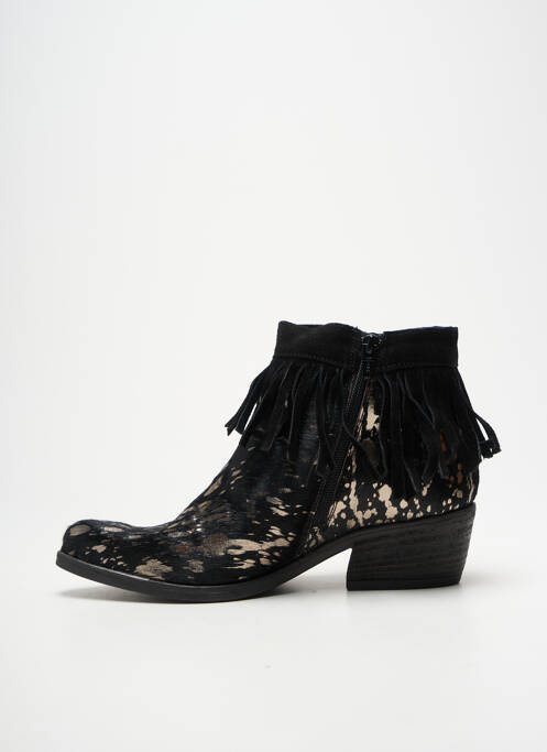 Bottines/boots bout pointu talon de 4 à 6cm noir KHRIO femme