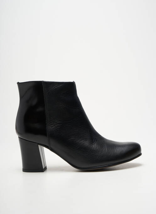 Bottines/boots matière lisse talon de 4 à 6cm noir KARSTON femme