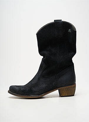 Bottines/boots bout pointu talon de 4 à 6cm noir MTNG femme