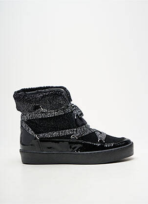 Bottines/boots bout rond talon plat jusqu'à 3cm noir REQINS femme