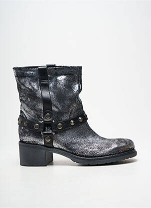 Bottines/boots talon de 4 à 6cm argent JANET SPORT femme