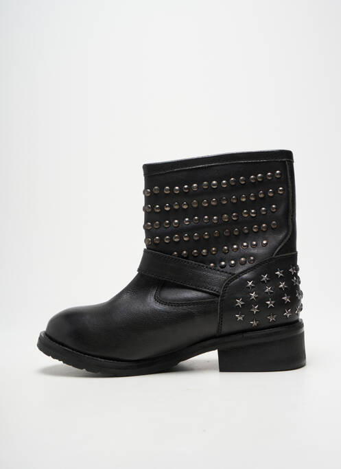 Bottines/boots matière lisse talon de 4 à 6cm noir LOLA CRUZ femme