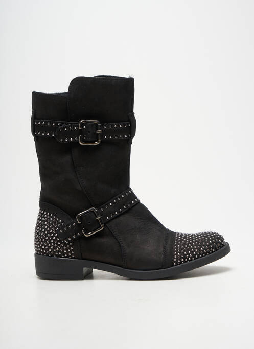 Bottines/boots talon bas talon plat jusqu'à 3cm noir REQINS femme