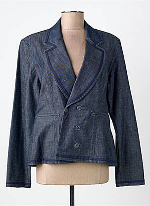 Blazer poches bleu PAUL BRIAL femme