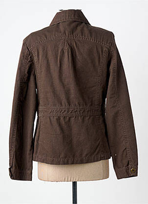 Veste casual poches marron MASSANA femme