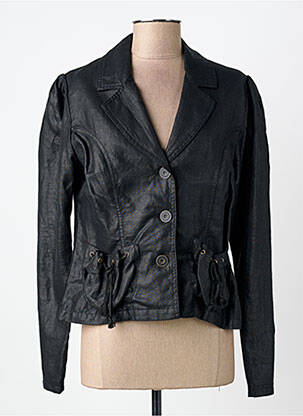 Blazer poches noir PAUL BRIAL femme