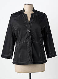 Veste casual coupe cintrée noir PIER BÉ femme