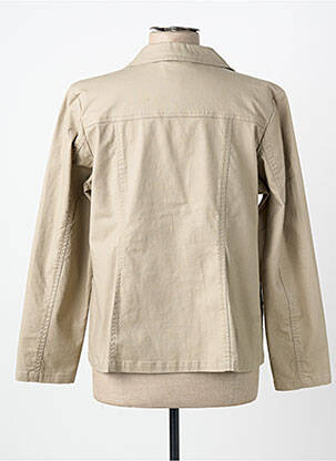 Blazer poches beige CLAUDE DE SAIVRE femme