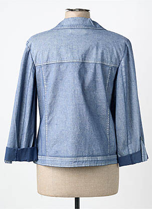 Veste casual poches bleu PIER BÉ femme