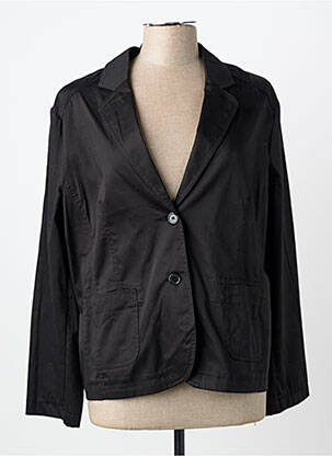Blazer poches noir CLAUDE DE SAIVRE femme