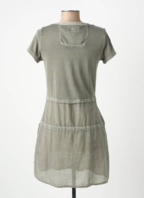Tunique manches courtes coupe cintrée gris YERSE femme