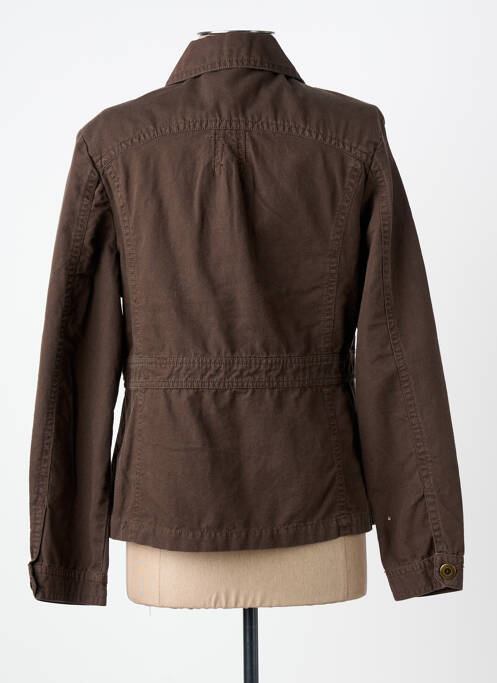 Veste casual poches marron MASSANA femme