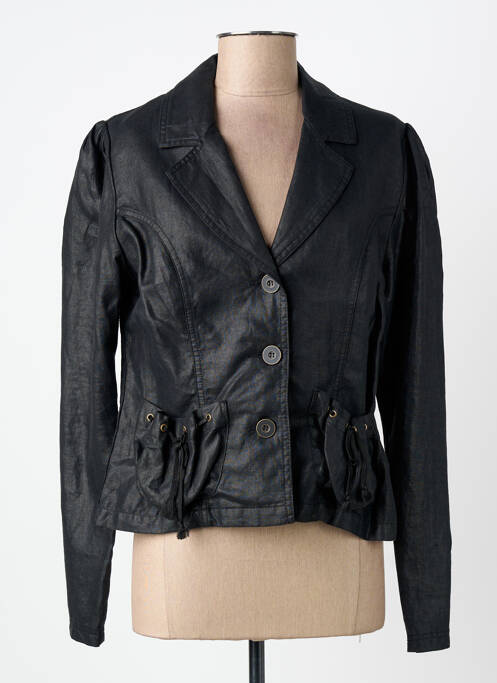 Blazer poches noir PAUL BRIAL femme