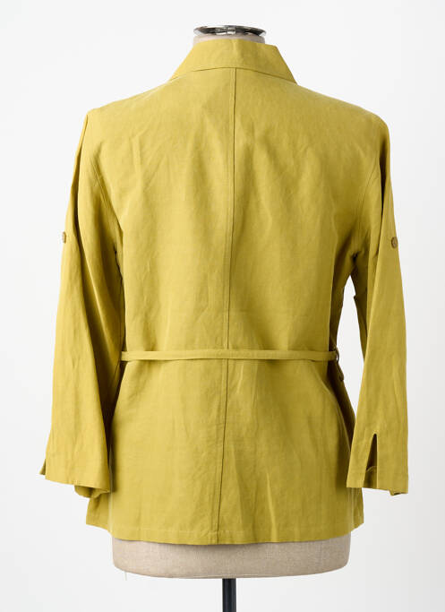 Veste casual col chemisier vert KATMAI femme