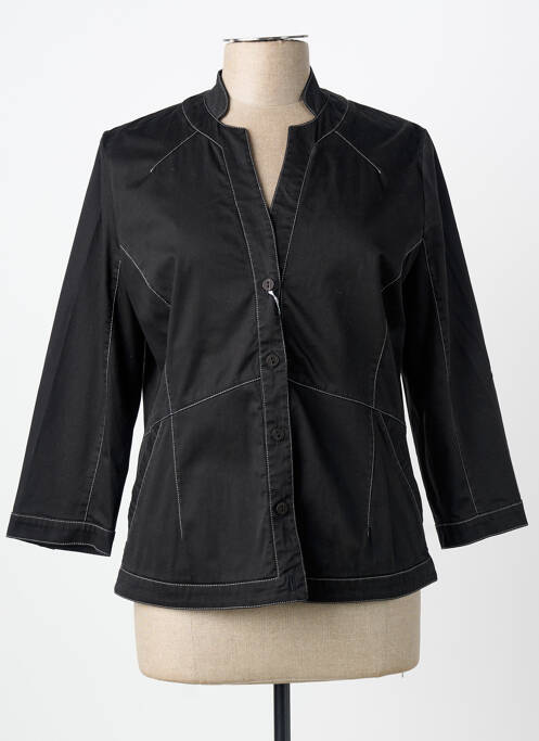 Veste casual coupe cintrée noir PIER BÉ femme