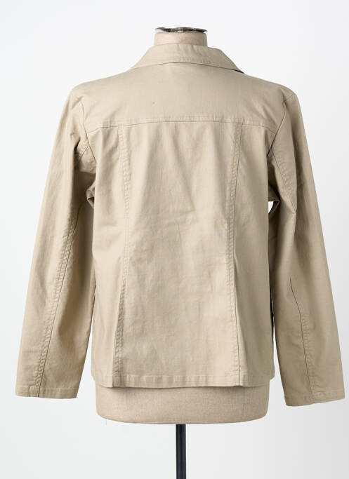 Blazer poches beige CLAUDE DE SAIVRE femme