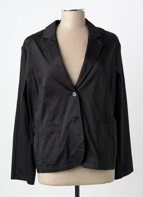 Blazer poches noir CLAUDE DE SAIVRE femme