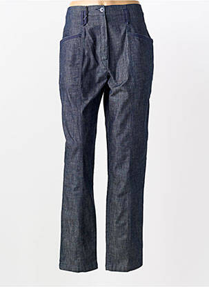 Pantalon slim taille normale taille normale bleu PAUL BRIAL femme