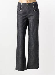 Pantalon droit taille normale taille normale gris PAUL BRIAL femme