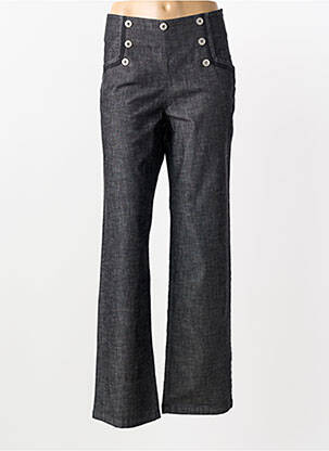 Pantalon droit taille normale taille normale gris PAUL BRIAL femme