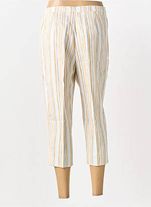 Pantacourt tissage popeline taille normale beige PIER BÉ femme