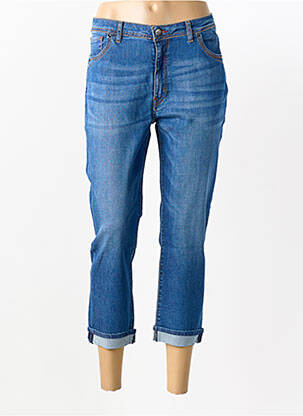 Jeans coupe slim tissage brut taille normale bleu IMPAQT femme
