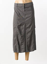Jupe longue coupe droite gris ARMOR LUX femme