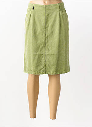 Jupe mi-longue taille normale vert FEDORA femme