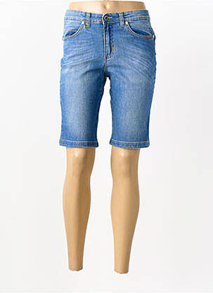 Bermuda bleu WALTRON femme