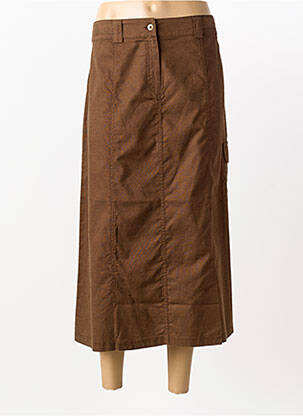 Jupe longue marron ARMOR LUX femme
