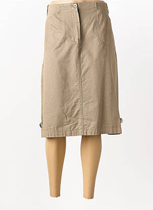 Jupe mi-longue gris ARMOR LUX femme