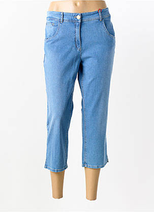 Pantacourt bleu JOCAVI femme