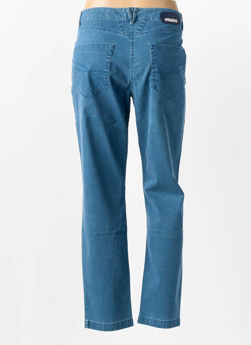 Jeans coupe slim tissage brut taille normale bleu JOCAVI femme