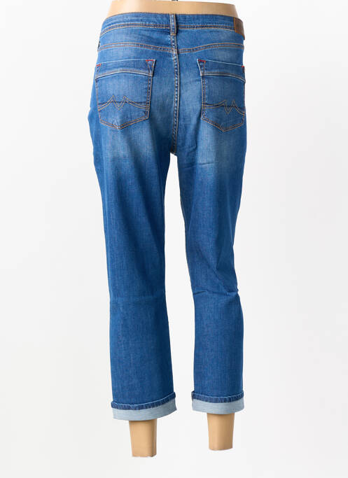Jeans coupe slim tissage brut taille normale bleu IMPAQT femme