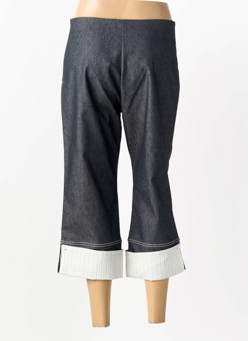 Pantacourt coupe droite taille normale gris PAUL BRIAL femme