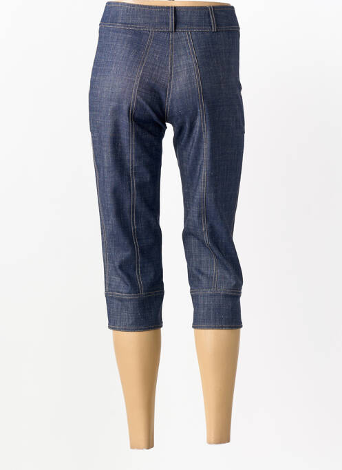 Corsaire tissage denim taille normale bleu BOSCA femme