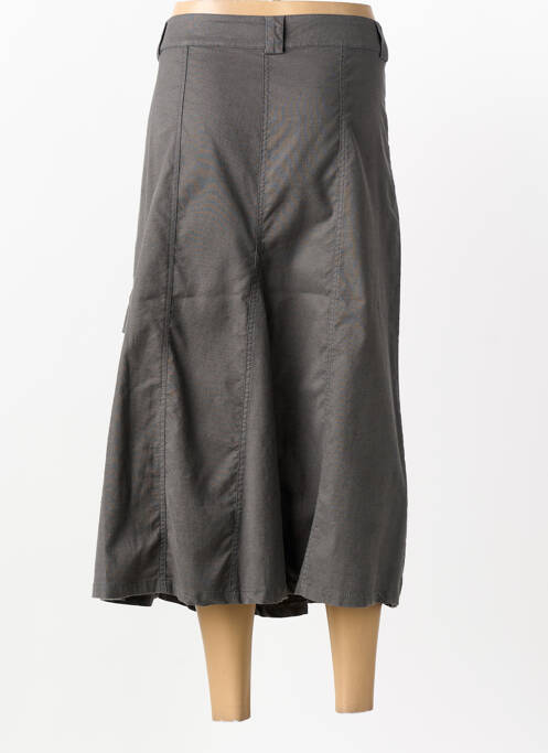Jupe longue coupe droite gris ARMOR LUX femme