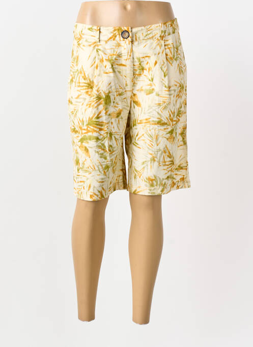 Bermuda beige MD'M femme