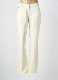 Pantalon slim tissage popeline beige ARMOR LUX femme