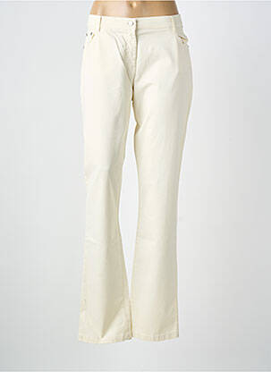 Pantalon slim tissage popeline beige ARMOR LUX femme