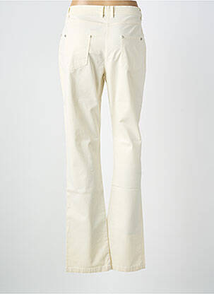 Pantalon slim tissage popeline beige ARMOR LUX femme