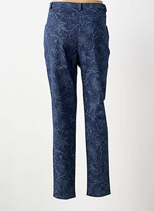 Jeans coupe slim tissage brut taille normale bleu PIER BÉ femme