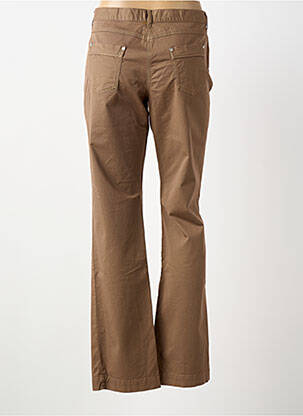 Pantalon slim tissage popeline taille normale marron ARMOR LUX femme