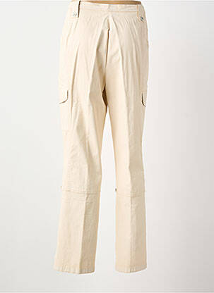 Pantalon cargo slim taille normale beige PIER BÉ femme