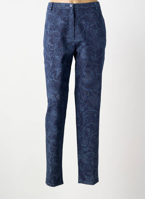 Jeans coupe slim tissage brut taille normale bleu PIER BÉ femme