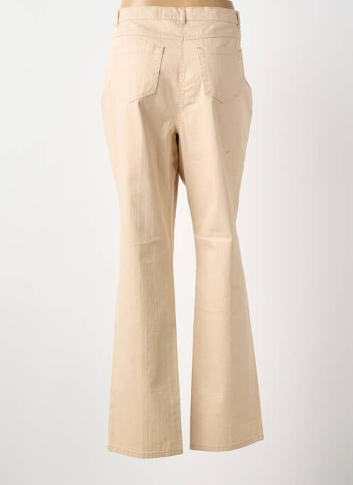 Jeans coupe slim beige GELCO femme