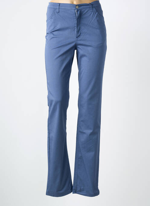 Pantalon slim bleu GIULIA B. femme